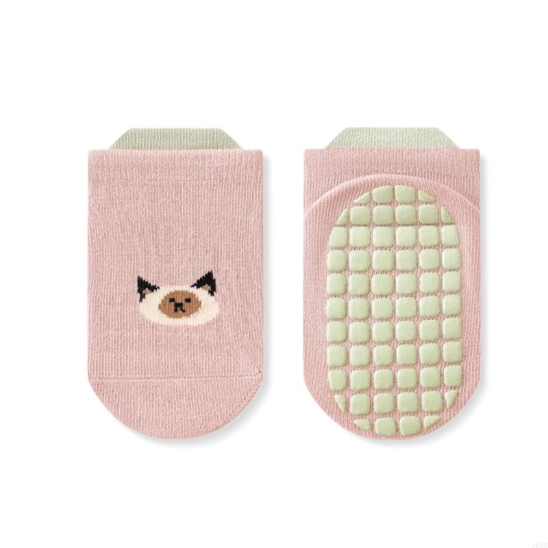 

Резиновая подошва Носки FirstWalker для малыша 0-3 Обувь для первых шагов Носки для дома J60B S for 0 to 12M