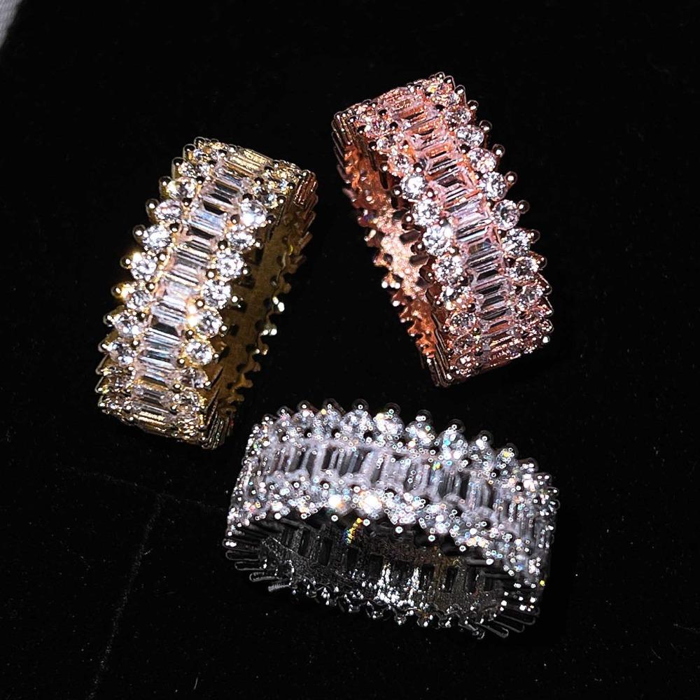 Exquisite Zircon Ring Handcrafted Fashion Jewelry for Women Stylish Gift