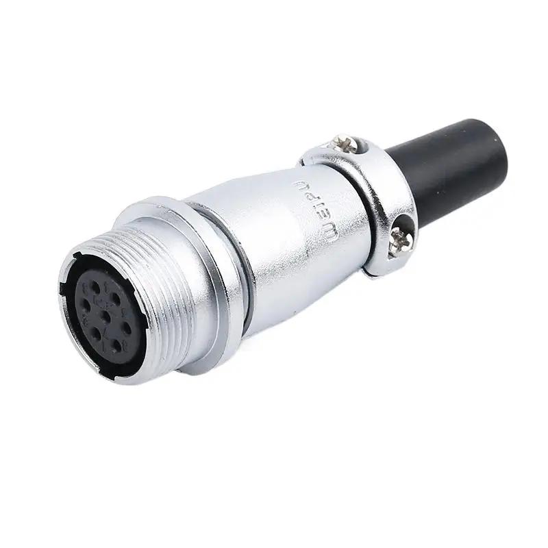 WEIPU WS16 TQ+ZQ Waterproof Cable Wire Connector Male Plug Female Socket Electrical Automation Aviation Adapter 2 3 4 5 7 9 Pin