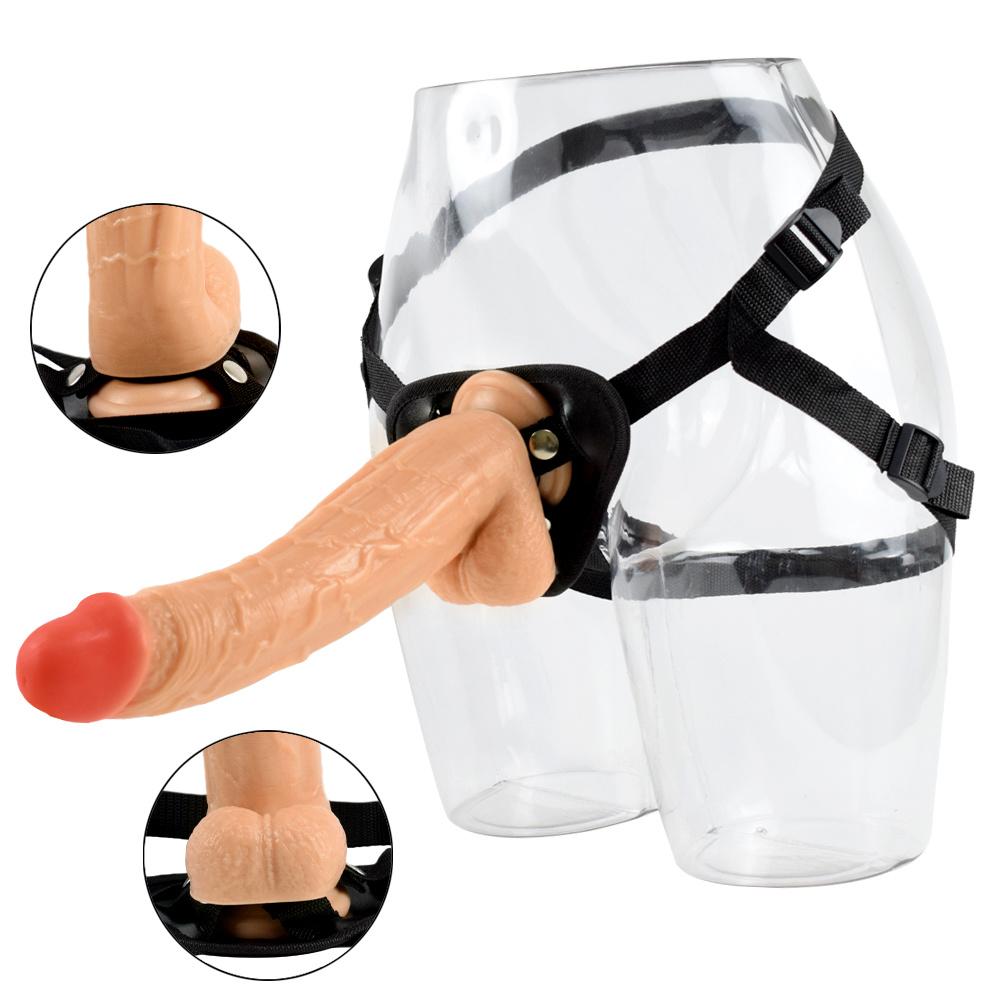 MoDi Huge XXL Realistic Dildo Strap On Soft Dick Strapon Suction Cup Penis Sex Toys