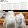 Corn Fiber Empty Food Grade Tea Bags Spice Filters Scented Tea Pouch Storage Container