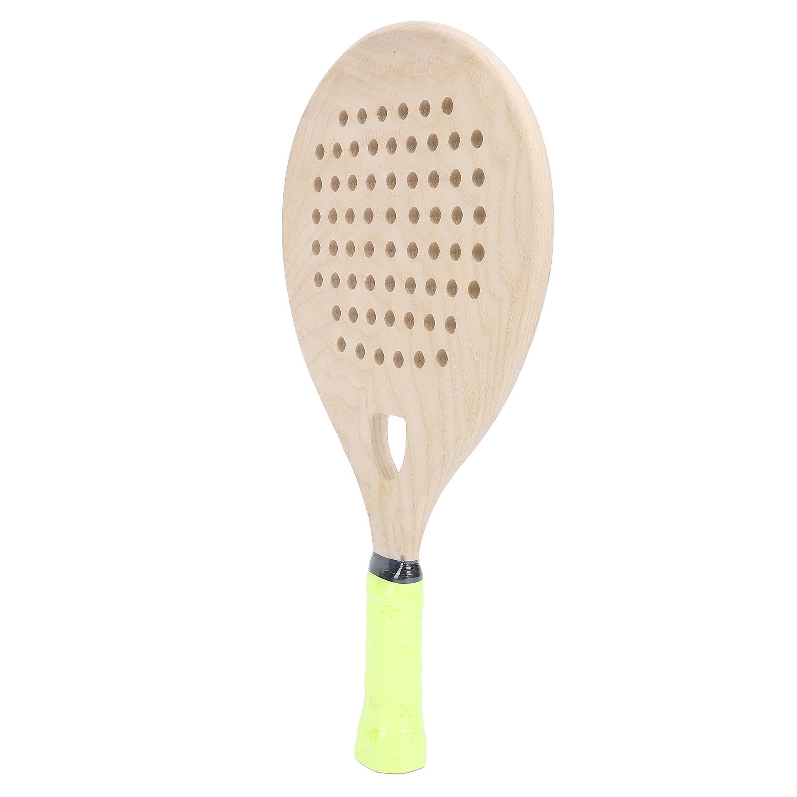 Пляжная теннисная ракетка Легкая деревянная ракетка для пляжного тенниса Лучший контроль Противоскользящая
