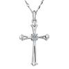 Popular Women's Cross Pendant Clavicle Necklace Accessories