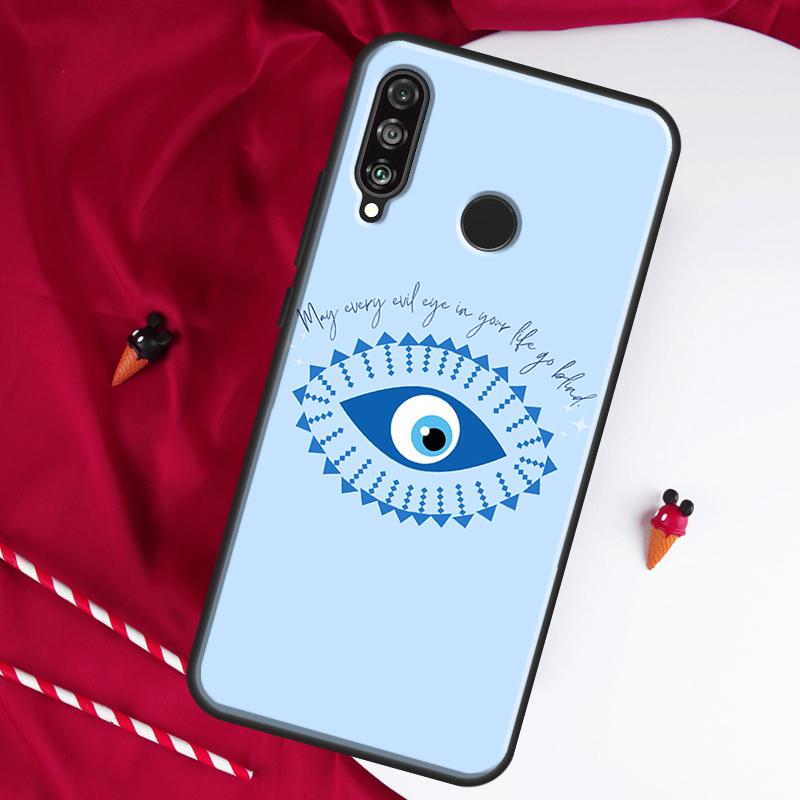 Nazar Boncugu Evil Eye For Huawei Nova Y61 Y70 Y90 Y60 Y72 Y91 12s 12i 11i 7i 8i 9 10 SE P60 Pro P30 P40 Lite Case