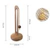 No Punch Kitchen Paper Storage Rack Solid Wood Lazy Rag Storage Rack  Kitchen Accessories