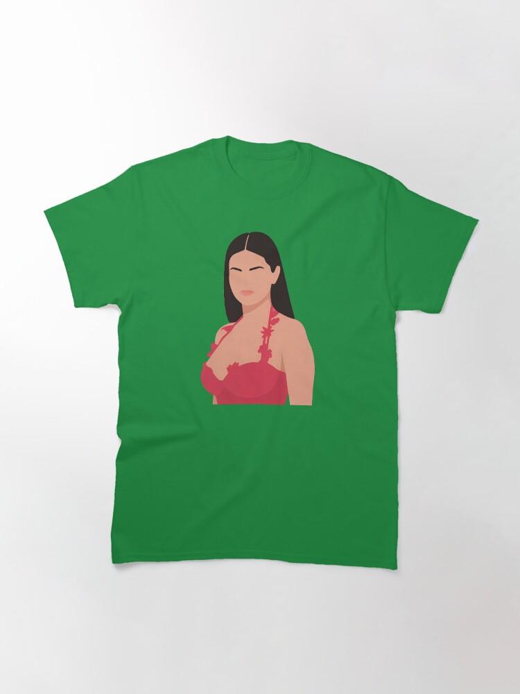 T-shirt Classica con Illustrazione Lineless di Selena Gomez