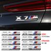 BMW M Logo Auto Karosserie Heckklappe Dekoration Zubehör X4 X5 X6 X1 X2 X3 Competition ABS Aufkleber G01 E84 F39 F10 Emblem Aufkleber