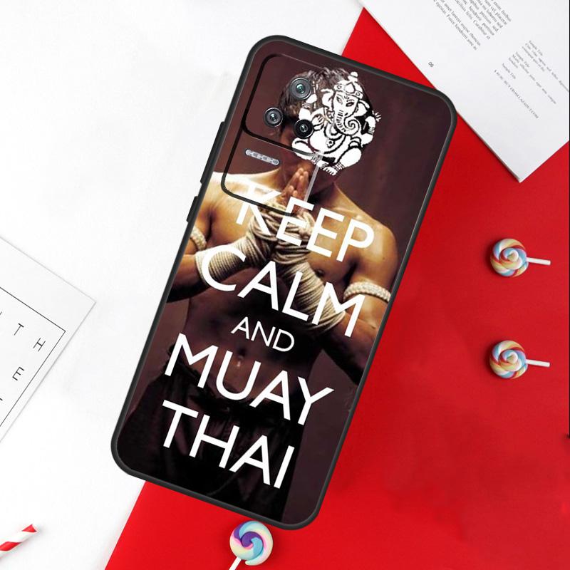 Muay Thai Kickboxing Fight Cover For Xiaomi 14 Ultra 15 13 11T 12T 13T 14T Pro POCO X7 Pro X3 X5 X6 M6 F5 F6 Pro Case