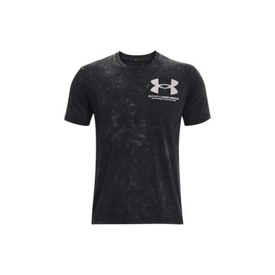 Big Logo Print Running Sports American Vintage Crew Neck Short Sleeve T-Shirt Men Tops Black 1372590-001
