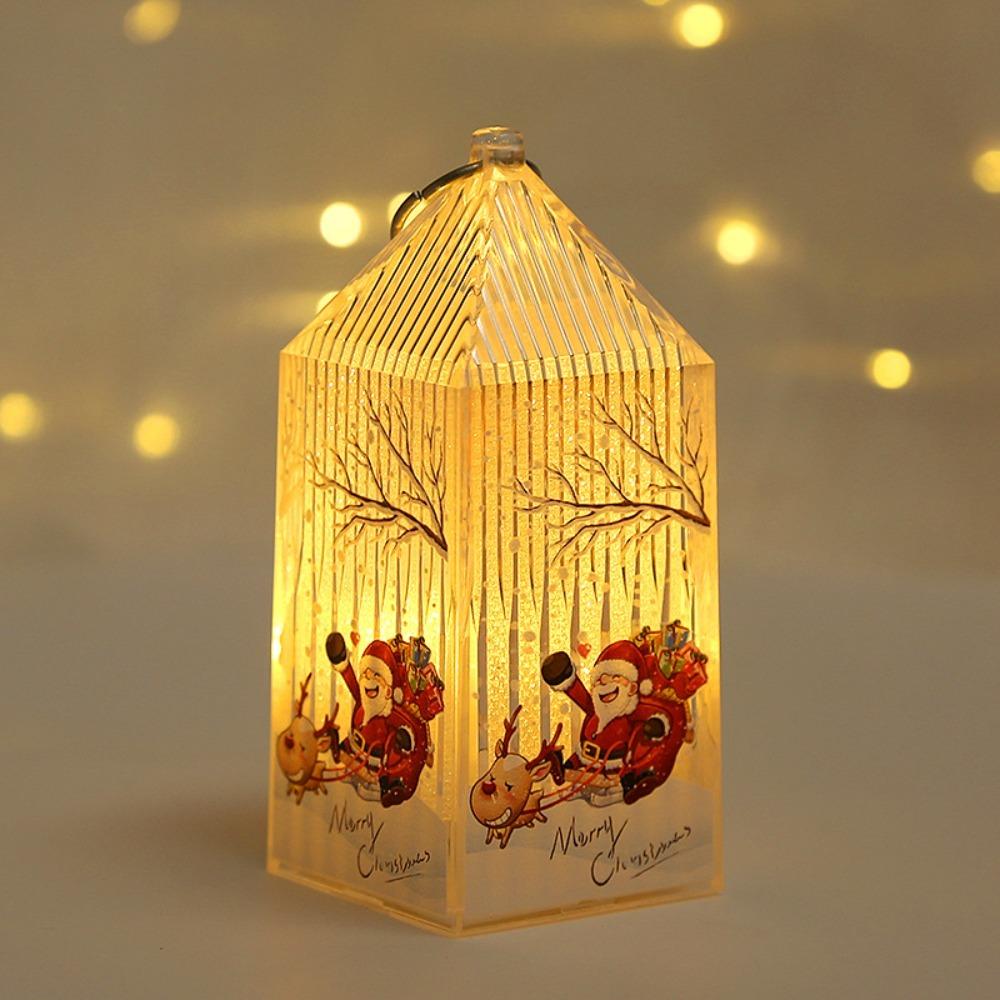 Handheld LED Lights Christmas Lantern Tabletop Decor Light Decoration Light  Christmas Decorated