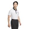 Adidas Golf Golf Back Graphic Short Sleeve Polo for White Men,