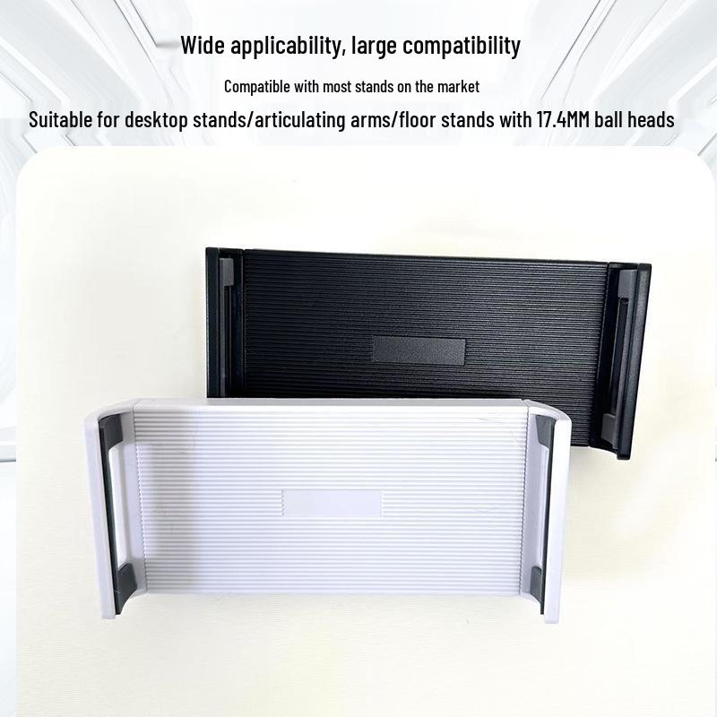 

12.9-inch Tablet & Phone Stand with Rotating Ball Head for iPad Pro Black Striped