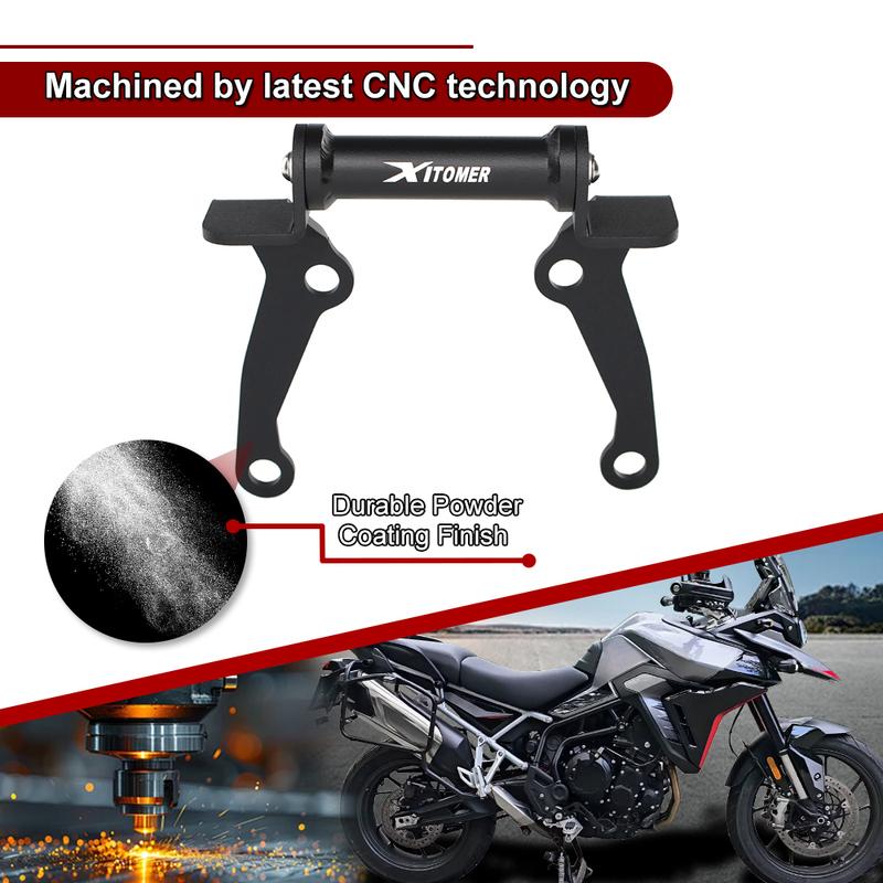 For Triumph Tiger 900 GT Pro Tiger 900 GT Rally Pro/GT 2024- Motorcycle Phone Holder Stand GPS Navigation Mounting Plate Bracket