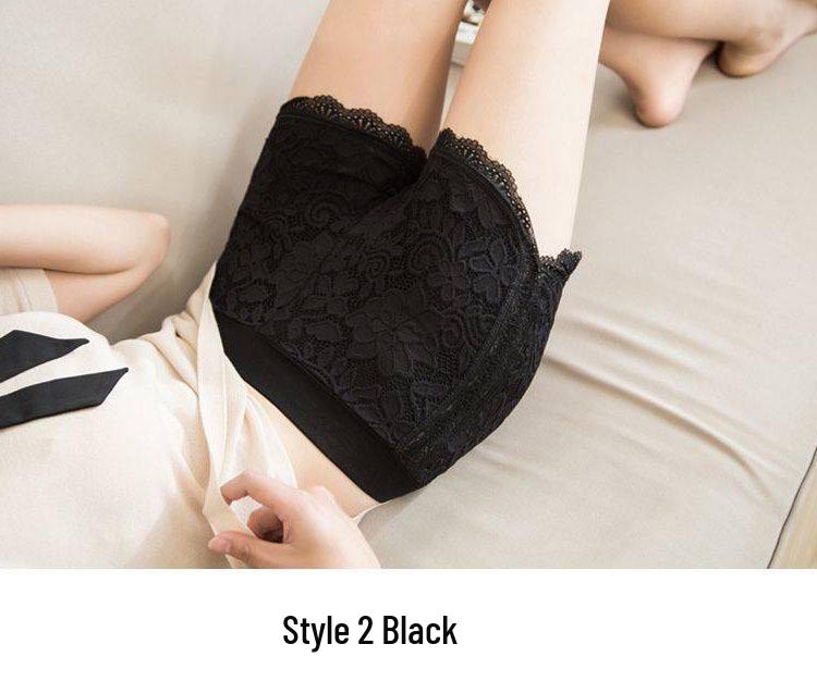 2023 Sommer Damen Anti-Expositions-Sicherheitsshorts, Doppellagige Leggings mit nicht einrollendem Saum zum Tragen als Oberbekleidung, Dünner Stil für Frühling/Herbst