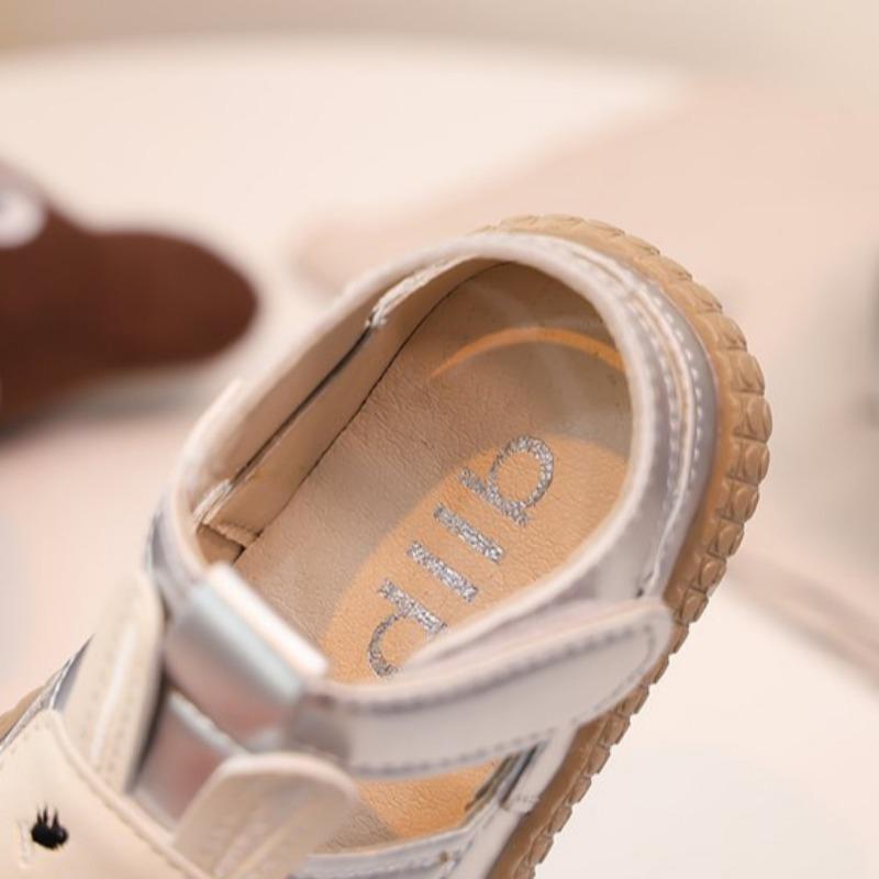 Jentesandaler med lukket tå, sparkesikre funksjonelle sko, barnehage, baby, pustende strandsko