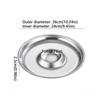 Circular Shape Snack Plate Drop-proof French Fries Plate Kitchen Gadgets Food Serving Tray  Bar