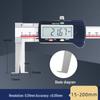 Guilin Guanglu High-Precision Digital Caliper for Inner Hole, Inner Circle, Flat-Headed Groove Measurement
