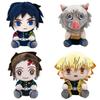 Demon Slayer Klinge Plüschpuppe Cartoon Kawaii Anime Tanjiro Weich und sicher für Kinder Tolles Geschenk