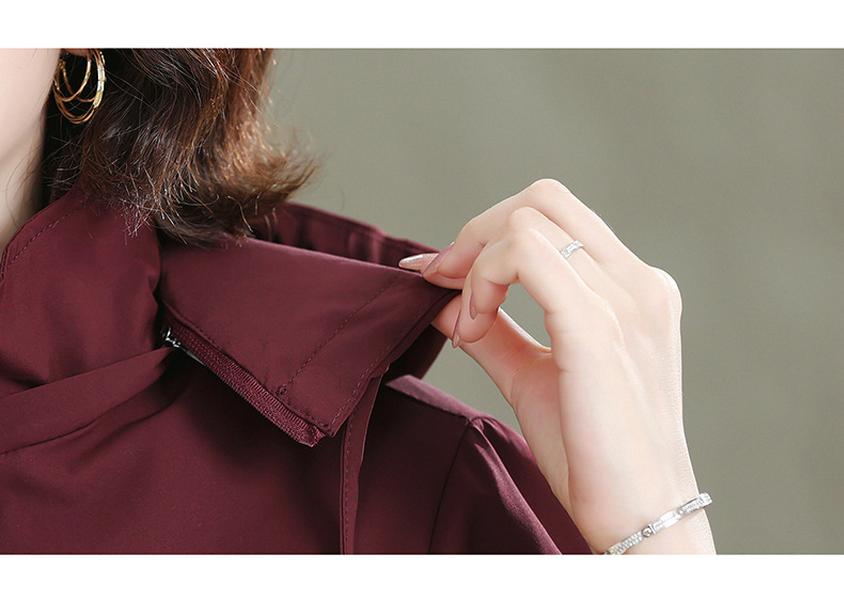 2026 Spring/Autumn Hooded Jacket for Middle-Aged & Elderly Women – Stylish Loose Fit