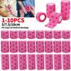 1-10PCS Athletic Tape Wraps for Sports Colorful Bandage for Tattooing Finger Joint Knee Pet Printed Self-Adhesive Wraps 5-10cm