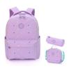 Mochilas para Niñas 3 Piezas Mochila para Niñas con Bolsa para el Almuerzo y Estuche para Lápices para Niñas Primaria Secundaria Preparatoria Universidad Mochilas Escolares