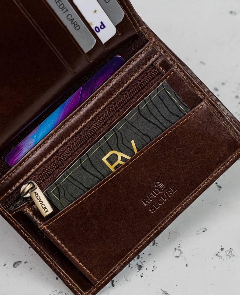 Large Leather Men's Wallet Expanded Rovicky