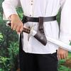 Durable PU Leather Medieval Sword Holder Cosplay Retro Sword Holder Belts Vintage Rapier Ring