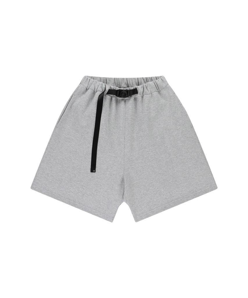 ENDOOR Belted Uniform Shorts (Gray)