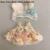 Accessories Doll Clothes Multicolor Hairband Suspender Toy Cap Dress Suit  Cotton Stuffed Doll
