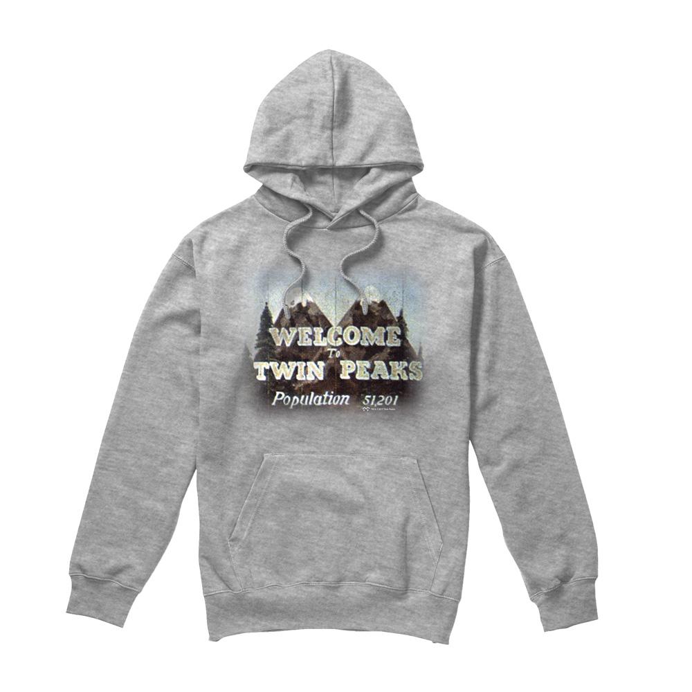 Twin Peaks Mens Welcome To Hoodie