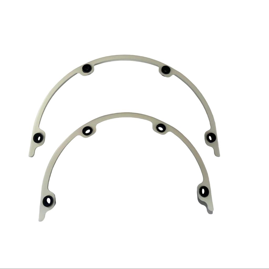 Universal Percussion Drum Set: 10" and 12" Tom-Toms with 6-Lug Suspension Hanger & Bracket Ring