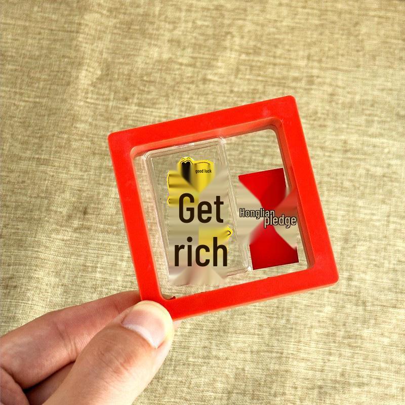 999 Pure Gold Mobile Phone Sticker for Good Luck and Wealth, Inspired by Shuibei's Prosperity.