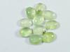 20Cts. Natural Green Prehnite Oval Cabochon Loose Gemstone 10 Pcs Lot 6X8MM RQ-1936