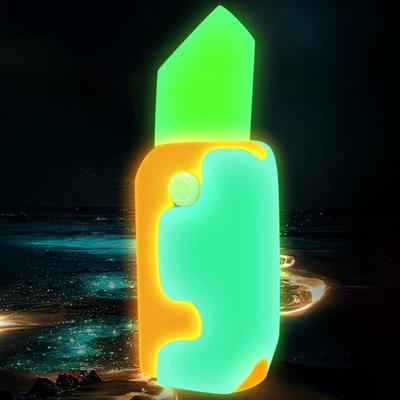 Fidget Toy Design se skrytou čepelí Svítící ve tmě 3D tisková řezačka Hračka pro úlevu od stresu Senzorické hračky pro dospělé
