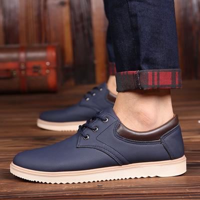 Work Waterproof Non-slip Big Head Leather Shoes Men's Work Shoes Casual Shoes Men's Shoes Spring Fashion Shoes