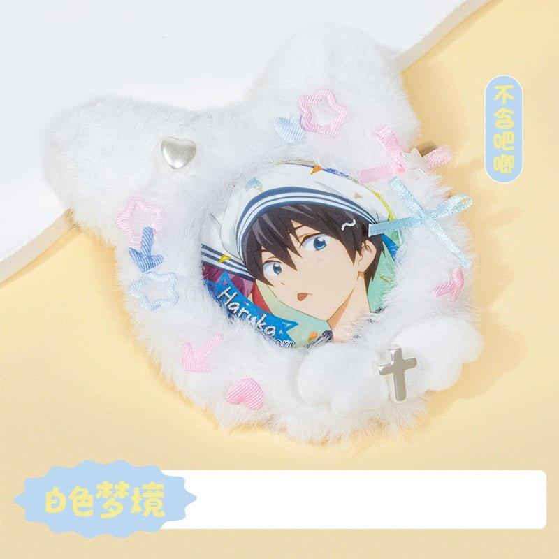 Anime Badge Display | Cute Plush Badge Case