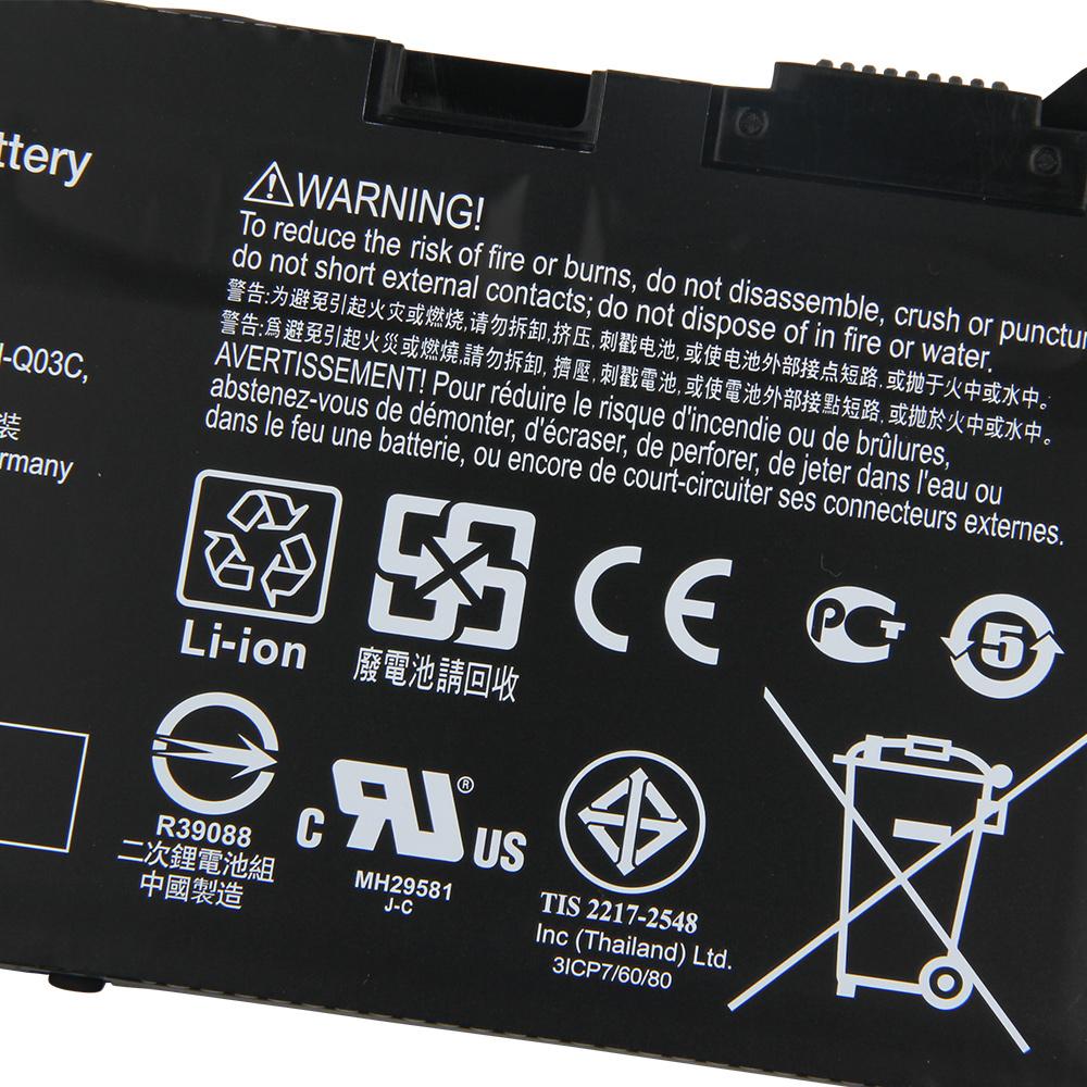 Replacement Laptop Battery RR03XL HSTNN-LB7I For HP HSTNN-Q01C HSTNN-Q02C HSTNN-Q03C HSTNN-Q04C HSTNN-Q06C 48Wh