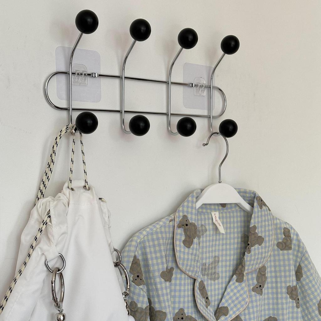 Seamless Iron Art Wall Hook for Clothes and Hats - Home and Wardrobe Decoration