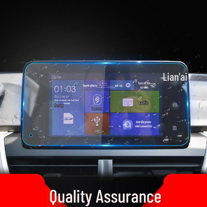 ZhiDou Rainbow Navigation Tempered Film Screen Protector for 25 Car Models