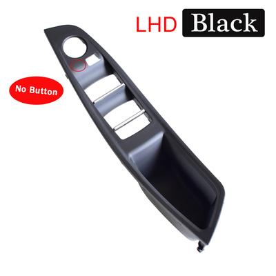LHD Interior Door Pull Handle Armrest Panel Trim Without Mirror Folding Button for BMW F10 F11 F18 5 Series