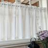 1PC Lace Hollow Short Curtains, Partition Curtains, Gauze Curtains, Cabinet Curtains, Modern Luxury and Exquisite Curtains