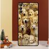 Golden Retriever Hund Hülle Für Samsung Galaxy S24 S26 Ultra S21 S22 S20 S23 S25 Ultra S10 Plus S25 FE Abdeckung Funda