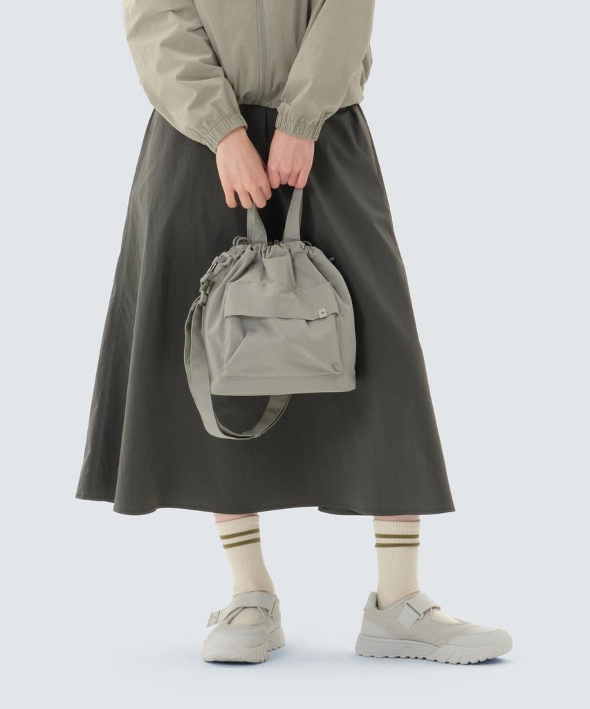 Snowpeak Apparel Cample Medium Bucket Bag 7L (S26Zwcbb12) Fog Gray