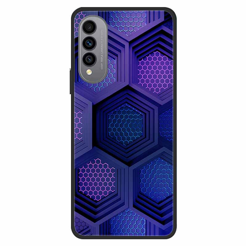 For WIKO T50 Case T 50 Soft silicone TPU Back Cover For Wiko T50 W-P861-01 W-P861-02 Phone Case WikoT50 Black Protective Painted