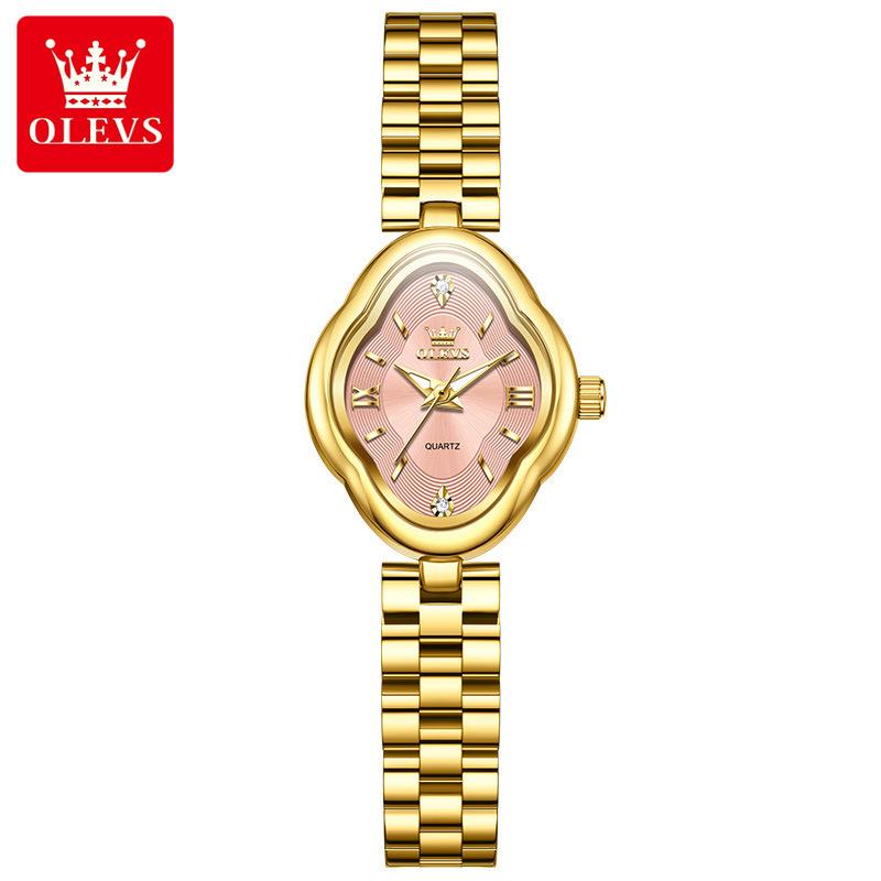 OLEVS Gold Woman Watch Fashion Waterproof Luminous Original Quartz Watch for Women Fashion Elegant Ladies Watches