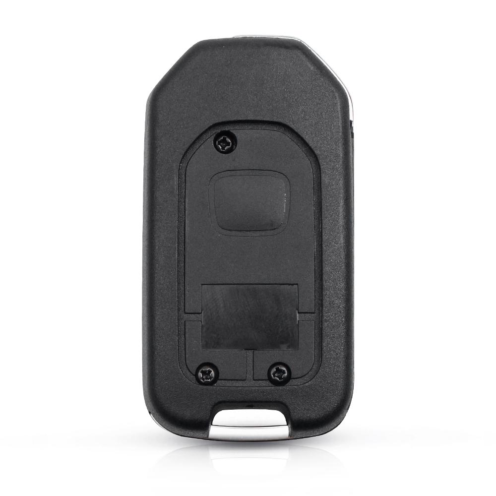 For Honda Fit Accord Civic 2006-2011 2003-2013 CRV 2018 Pilot Modified Flip 2/3/4 Buttons Car Remote Key Shell with/without Rubber Pad