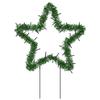 VidaXL Décoration lumineuse étoile de Noël piquets 3 pcs 50 LED 29 cm 357726