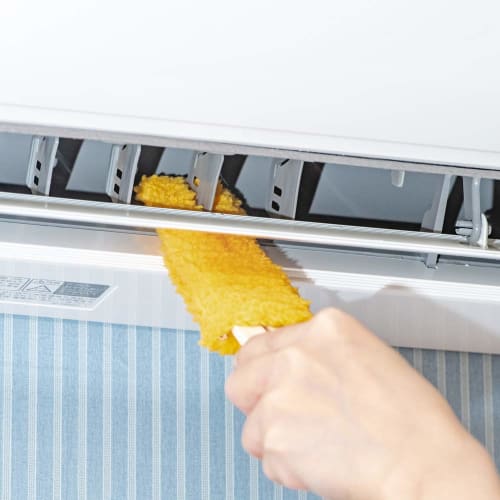 Azuma Industries Klimaanlagen-Spaltreiniger, waschbar und wiederverwendbar, mit austauschbarem Mopp, entfernt Schimmel und Staub von Klimaanlagengittern und Lamellen