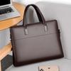 Men's Bag New Men's Shoulder Messenger Business Commute Computer Document Handbag