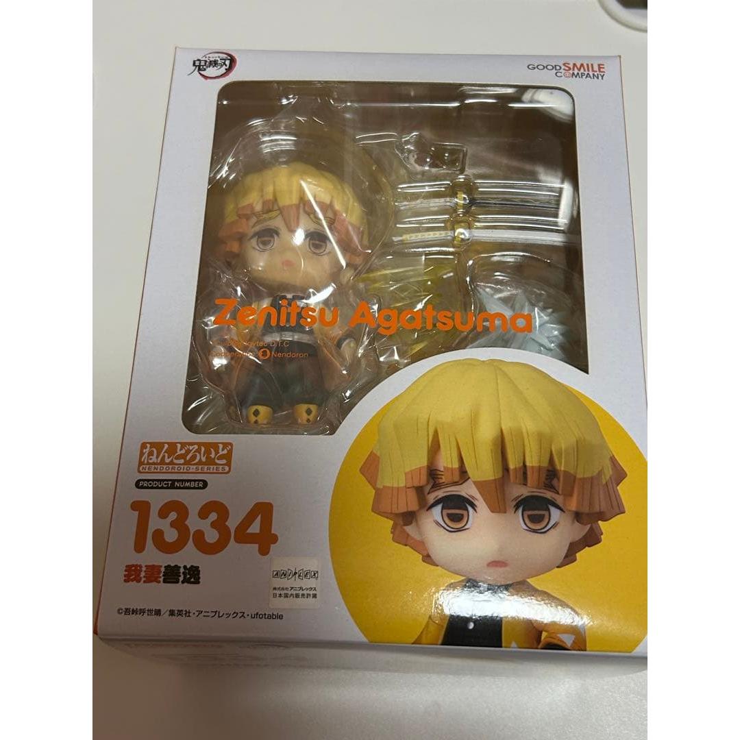 Used Nendoroid 1334 Zenitsu Agatsuma Demon Slayer: Kimetsu no Yaiba Figure